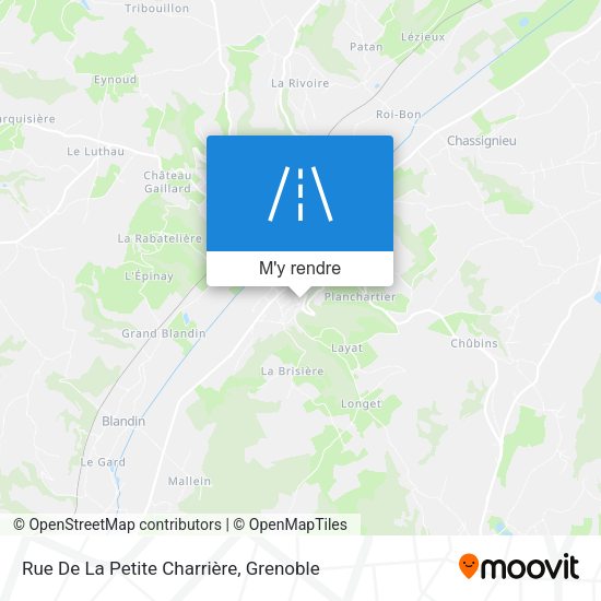 Rue De La Petite Charrière plan