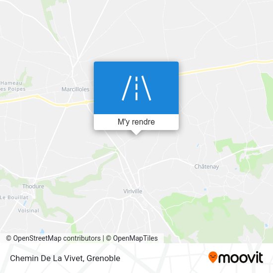 Chemin De La Vivet plan
