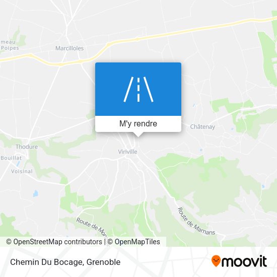 Chemin Du Bocage plan