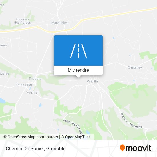 Chemin Du Sonier plan