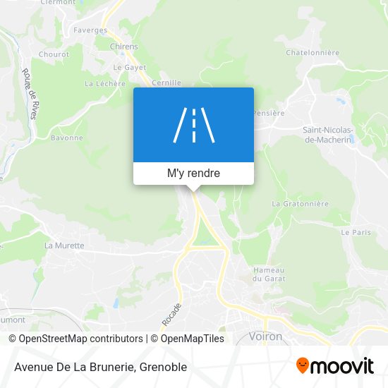 Avenue De La Brunerie plan