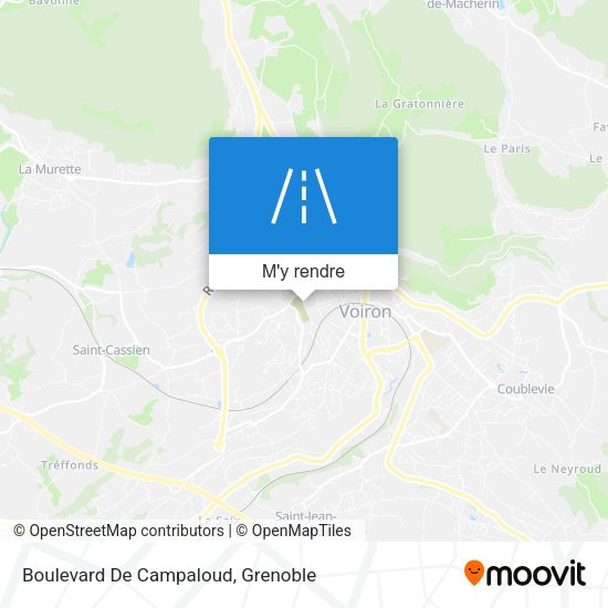 Boulevard De Campaloud plan