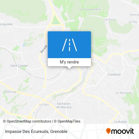 Impasse Des Écureuils plan