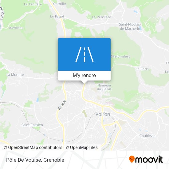Pôle De Vouise plan
