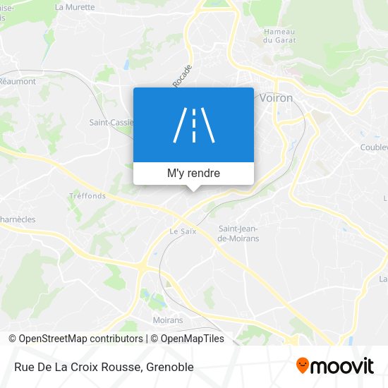 Rue De La Croix Rousse plan