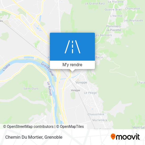 Chemin Du Mortier plan