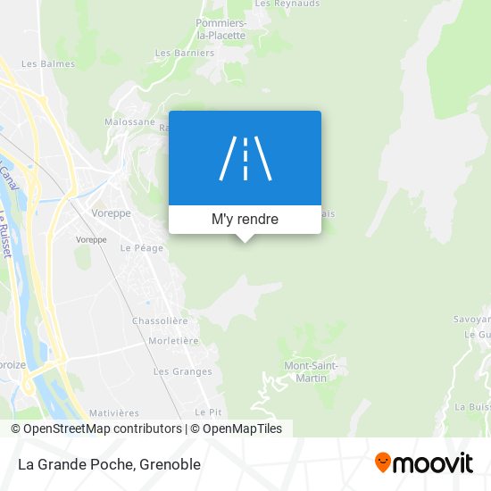 La Grande Poche plan