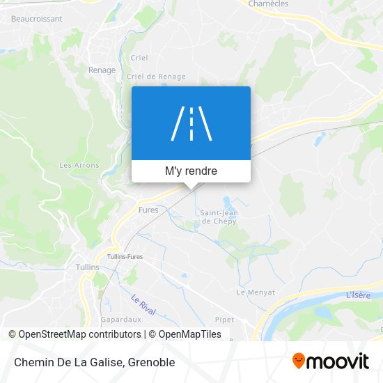 Chemin De La Galise plan
