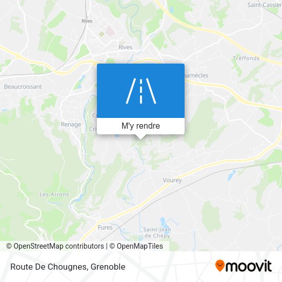 Route De Chougnes plan