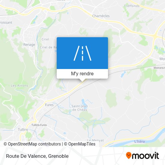 Route De Valence plan