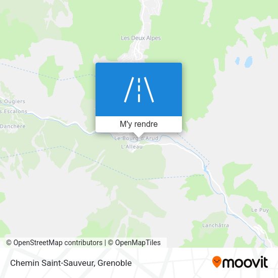 Chemin Saint-Sauveur plan