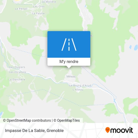Impasse De La Sable plan