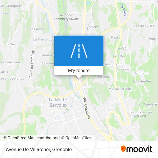 Avenue De Villarcher plan
