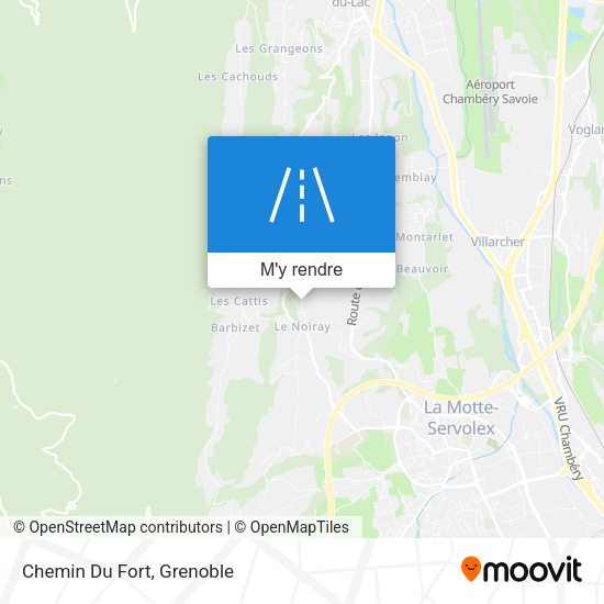 Chemin Du Fort plan