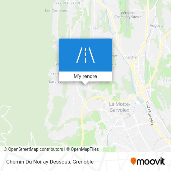 Chemin Du Noiray-Dessous plan