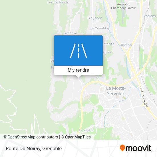 Route Du Noiray plan