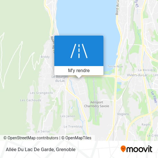 Allée Du Lac De Garde plan
