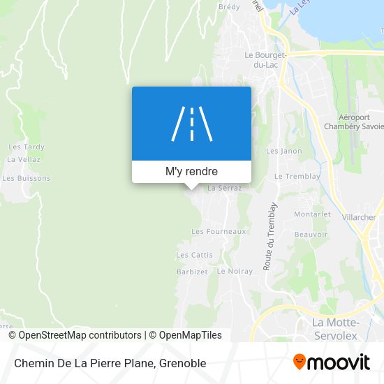 Chemin De La Pierre Plane plan