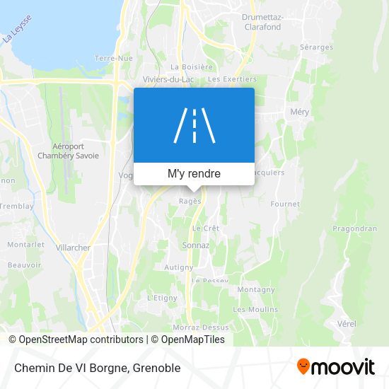 Chemin De VI Borgne plan