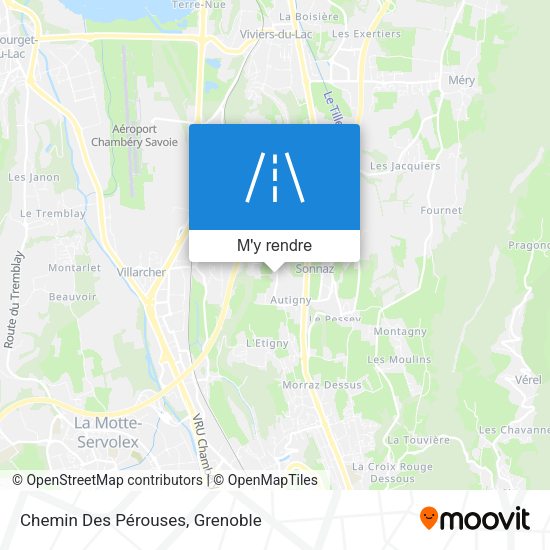 Chemin Des Pérouses plan
