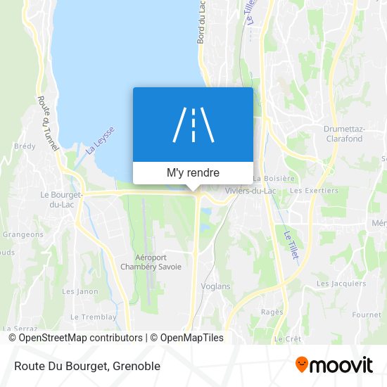 Route Du Bourget plan