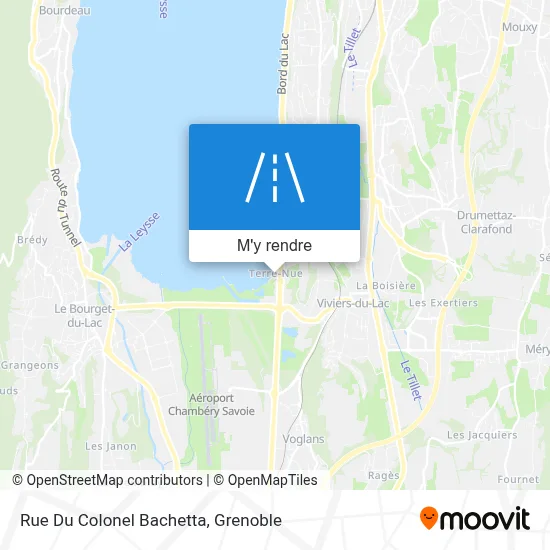 Rue Du Colonel Bachetta plan