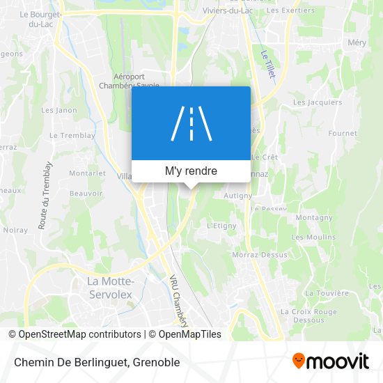 Chemin De Berlinguet plan