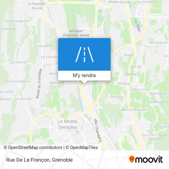 Rue De La Françon plan