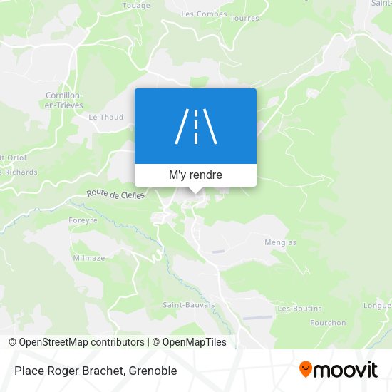 Place Roger Brachet plan