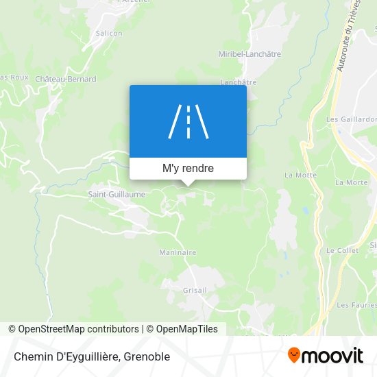 Chemin D'Eyguillière plan