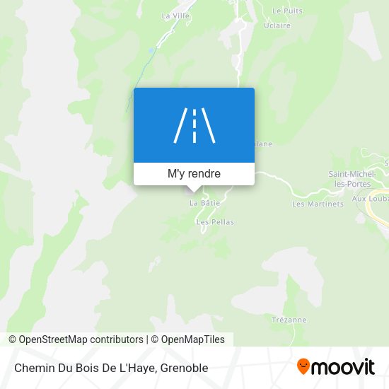 Chemin Du Bois De L'Haye plan