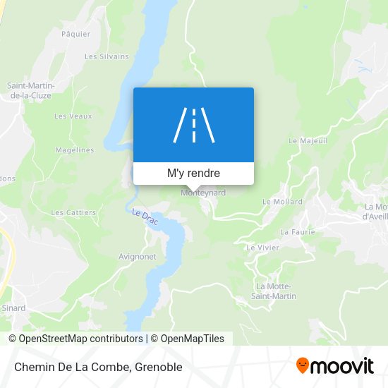 Chemin De La Combe plan