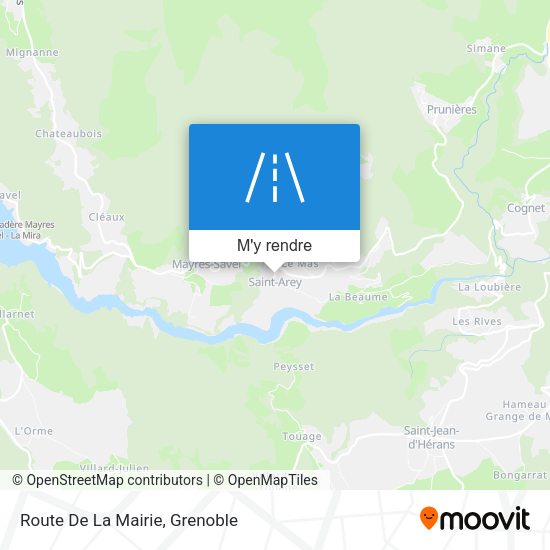 Route De La Mairie plan