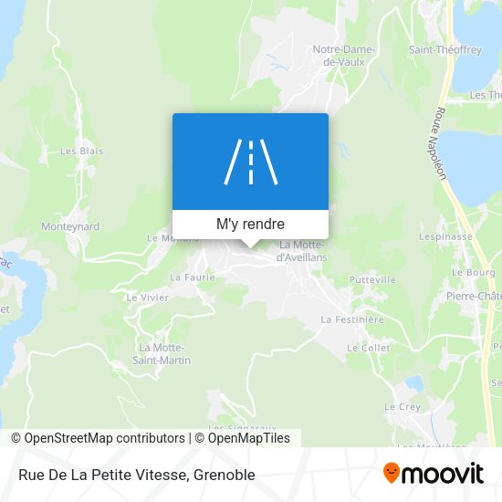 Rue De La Petite Vitesse plan