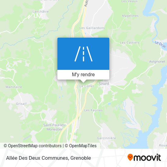 Allée Des Deux Communes plan