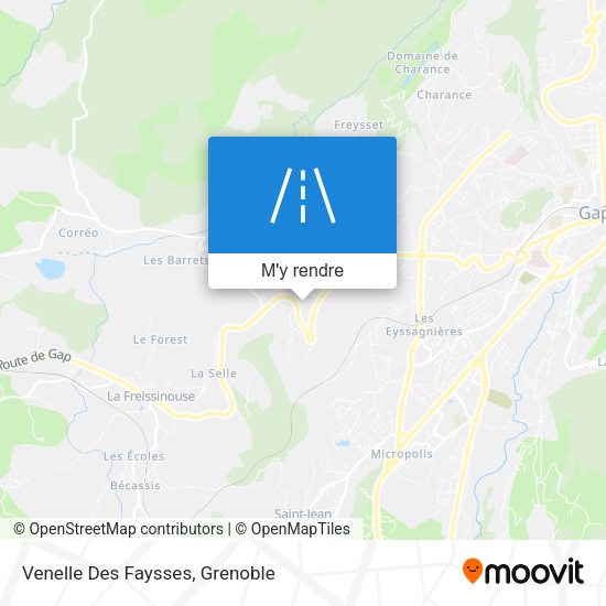 Venelle Des Faysses plan