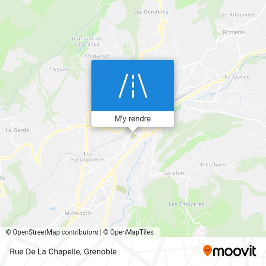 Rue De La Chapelle plan