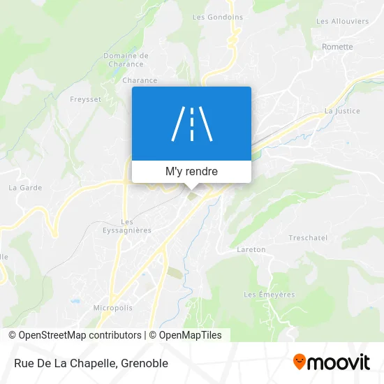 Rue De La Chapelle plan