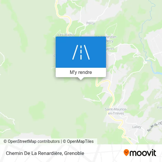 Chemin De La Renardière plan