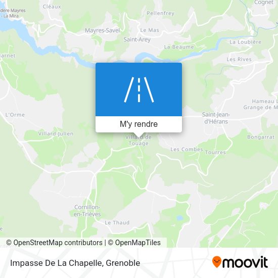Impasse De La Chapelle plan