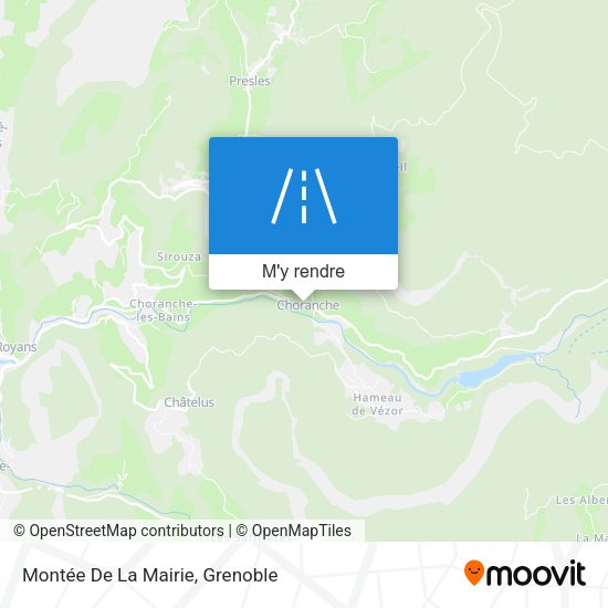 Montée De La Mairie plan