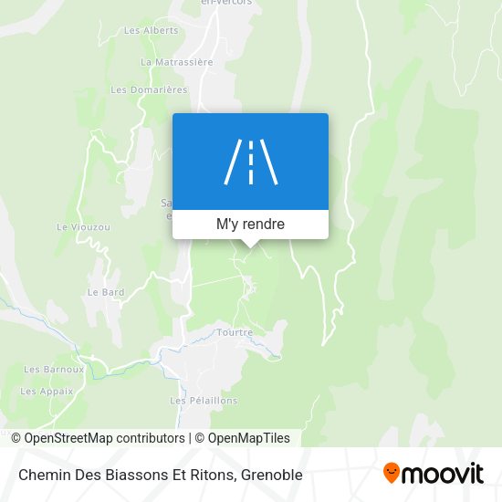 Chemin Des Biassons Et Ritons plan