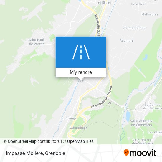 Impasse Molière plan