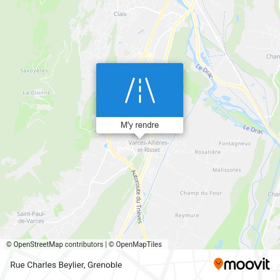 Rue Charles Beylier plan