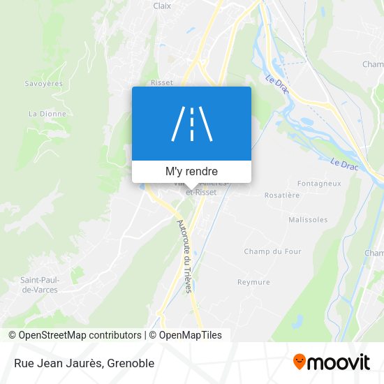 Rue Jean Jaurès plan