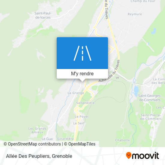 Allée Des Peupliers plan