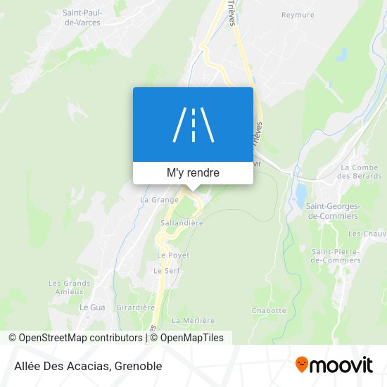 Allée Des Acacias plan