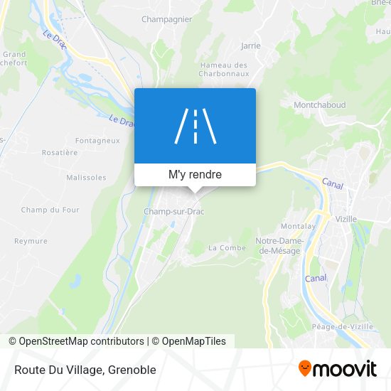 Route Du Village plan