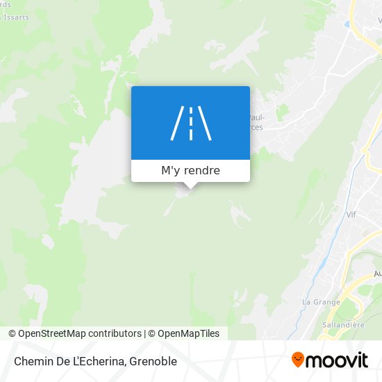 Chemin De L'Echerina plan