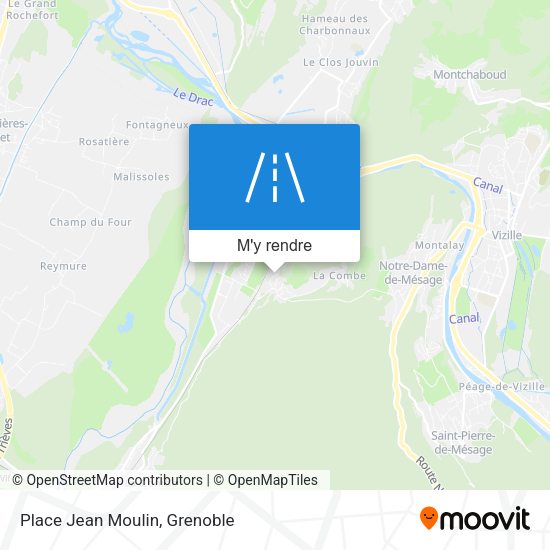 Place Jean Moulin plan